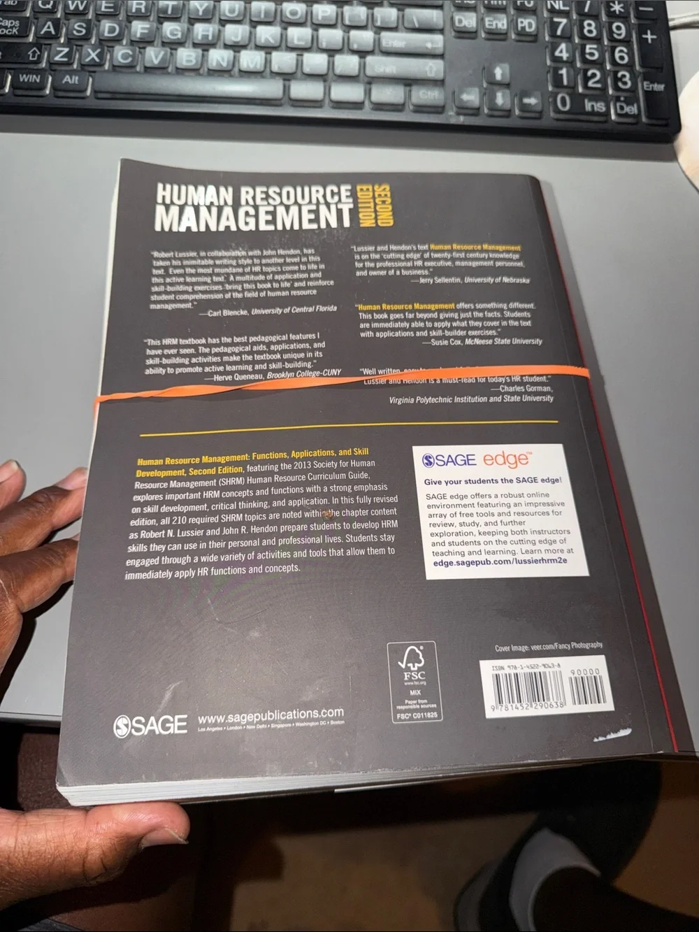 Lot of 2 Human Resource Management Textbook -